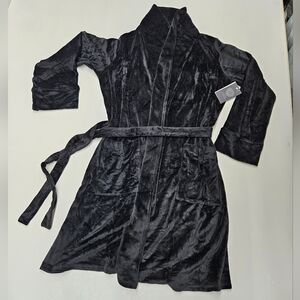 Vince Camuto Penelope Shawl Collar Rope Black